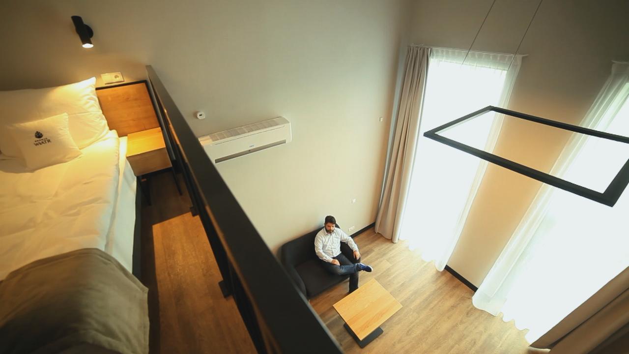 Hotel Browar Wiatr Uniejow Bagian luar foto